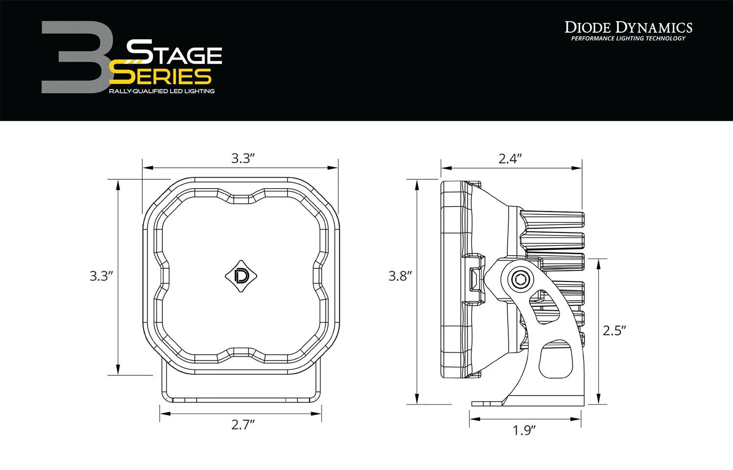 SS3 Pod - MAX - Square - White - Pair - Image 9