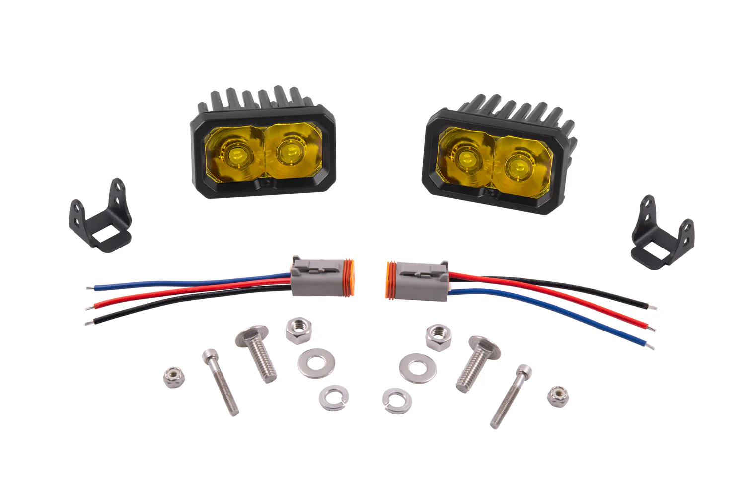 SSC2 2" Pod - Sport - Standard Mount - Yellow - Image 8